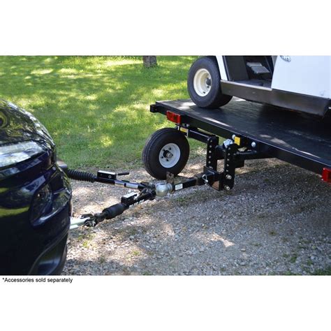 Swivelwheel Rv Carrier Trailer With Tow Package Discount Ramps