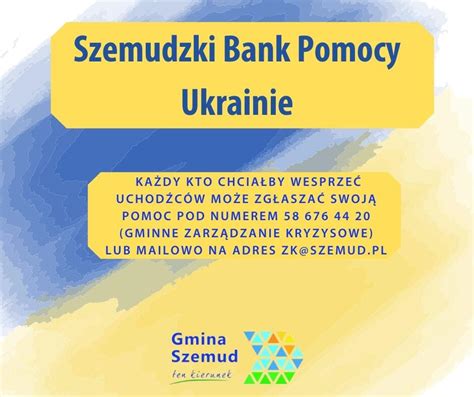 Szemudzki Bank Pomocy Ukrainie Szko A Podstawowa W Ebie Skiej Hucie