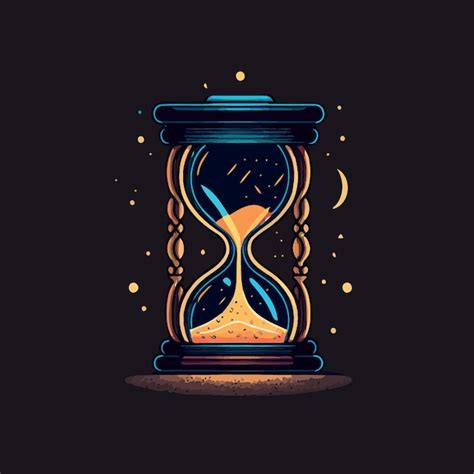 Premium Vector Sand Clock Hourglass Time