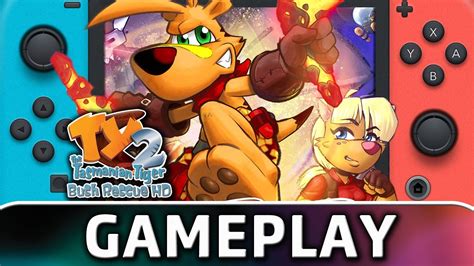 Ty The Tasmanian Tiger 2 Bush Rescue Hd Nintendo Switch Gameplay Youtube