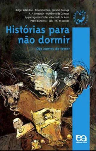 Hist Rias Para N O Dormir De Poe Edgar Allan Editora Tica Capa