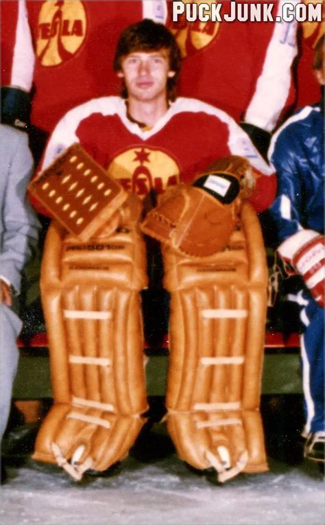 Photo of Dominik Hasek at Age 19 - Puck Junk