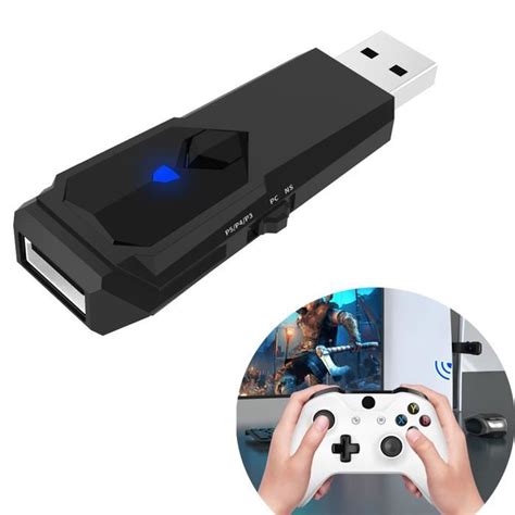 Adaptateur Sans Fil De Manette Pour Xbox One X Ps Ps Nintendo