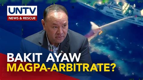 Dnd Sec Teodoro Hinamon Ang China Na Patunayan Ang Maritime Claim Sa