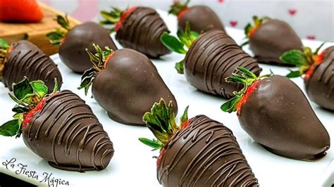 Como Hacer Fresas Con Chocolate Show Me That