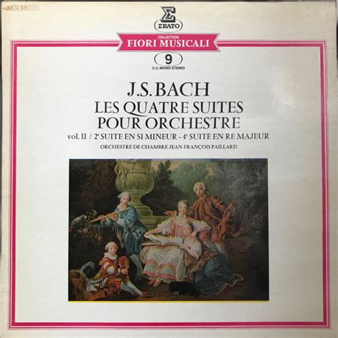 J S Bach Orchestre De Chambre Jean François Paillard Les Quatre