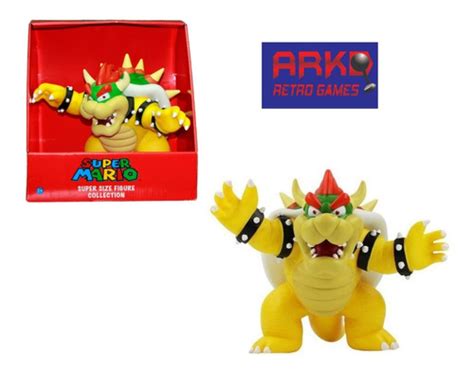 Juguete Figura Coleccion Super Mario Bros Bowser 23cm Meses Sin