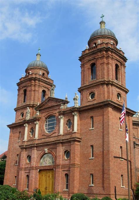 Famous Basilica of St. Lawrence in Asheville Stock Photo - Image of ...