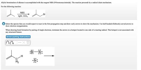 Solved Allylic Bromination Of Alkenes Is Accomplished With Chegg