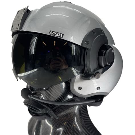 Msa Gallet Lh350 Flight Helmet With Pnr Communications