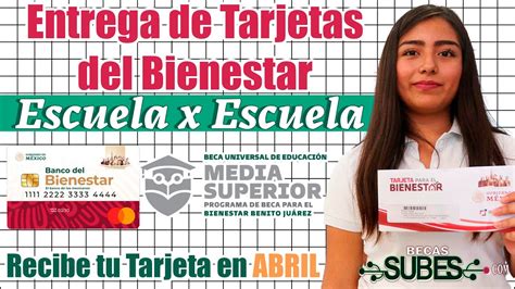 ≫ 🚨 AtenciÓn ️ Becas Benito Juárez Entrega De Tarjetas Bienestar En