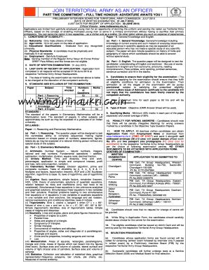 Fillable Online Majhinaukri Co Preliminary Interview Board For