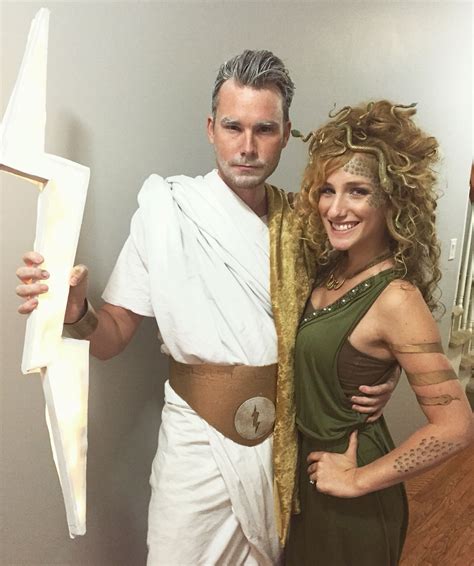 Zeus And Medusa Medusa Halloween Costume Medusa Costume Halloween