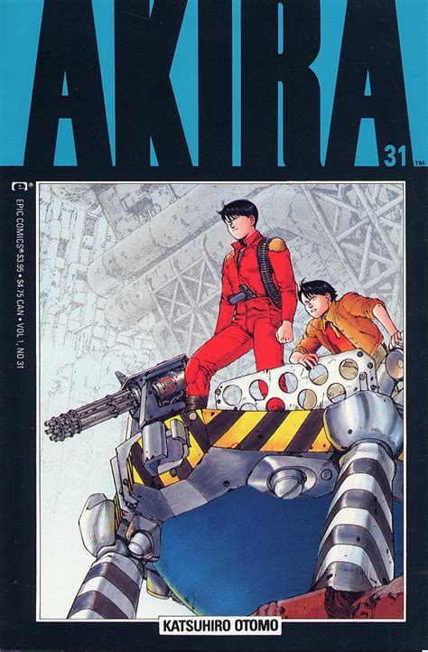 Akira 31 Akira Anime Manga Covers Katsuhiro Otomo