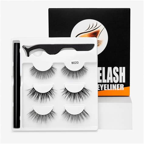 Yapemaker 3d Mink False Eyelash Magnetic Eyelashes Magnet Eyeliner Fake