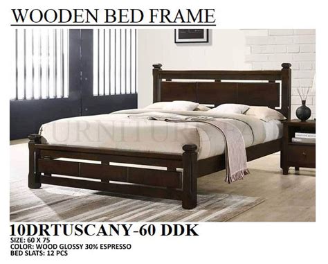 Wooden Bed Frame10drtuscany 60 Ddk Furniturefair