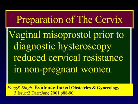 Infertility Hysteroscopy | PPT