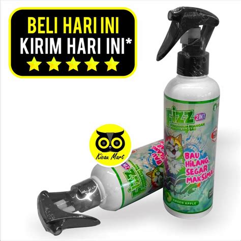 Jual Pet Odor Remover Fizz In Spray Semprotan Pengharum Ruangan