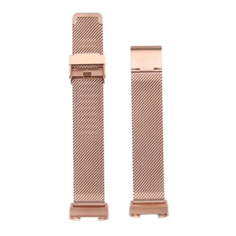 Bandje Voor Fitbit Charge 3 En Charge 4 Rosegoud Smartwatch Bandjes