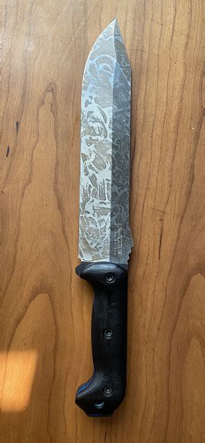 Forced Patina On Carbon Steel Knives Ar