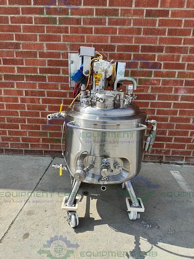 Used Itt Industries Liter Stainless Steel Jacketed Reactor