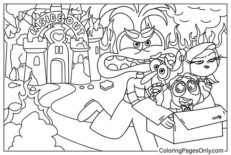 Pagine Da Colorare Inside Out Coloringpagesonly