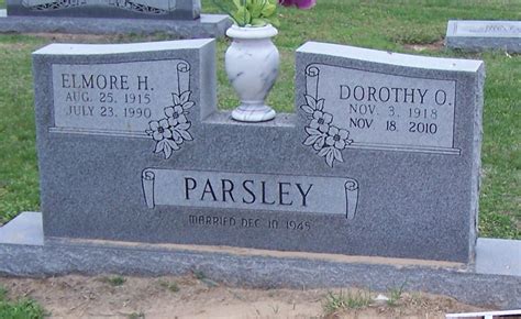 Dorothy Ona Seaton Parsley M Morial Find A Grave