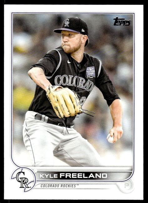 2022 Topps Series 1 Kyle Freeland Colorado Rockies 169 EBay