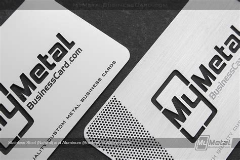 Aluminum Business Cards Vs Stainless Steel 5 Facts You Need To Know