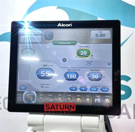 Alcon Centurion Phaco Vision System Saturn Optical