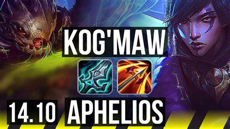 KOG MAW Braum Vs APHELIOS Nautilus ADC 13 2 9 Legendary NA