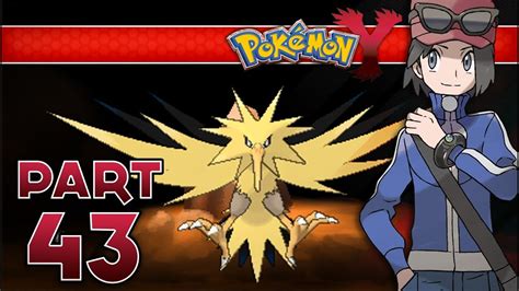 Pokemon Y Part 43 Capturing Zapdos YouTube