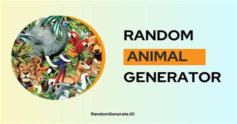 Random Animal Generator - Pick a Random Animal