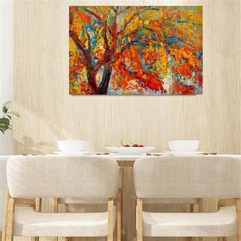 Pc Unframed Canvas Natural Landscape Oil Painting Home Bedroom Decor