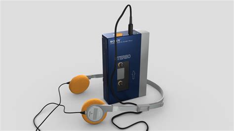 Vintage SONY Walkman - Buy Royalty Free 3D model by dusan.lamos ...