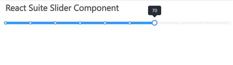 React Suite Slider Component Geeksforgeeks