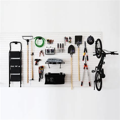 PVC Slatwall Shelves Garage Hooks Storage Organization - RIFENG METAL