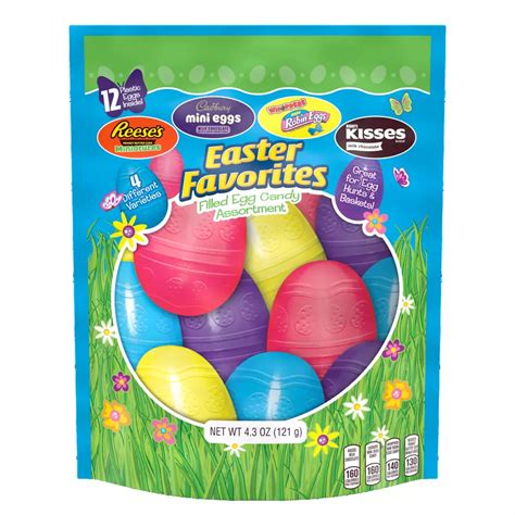 Hershey Easter Favorites Assortment, 4.3 oz bag, 12 eggs