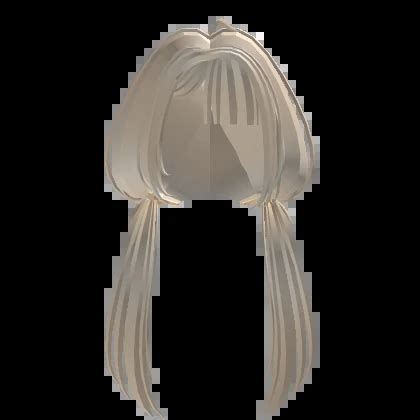୨ৎ cutesy moe low pigtails cowlick hair in blonde Roblox Item Rolimon s