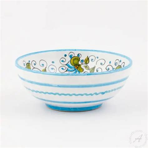 Cereal Bowl Cecilia Bella Azure Italian Dinnerware Thatsarte