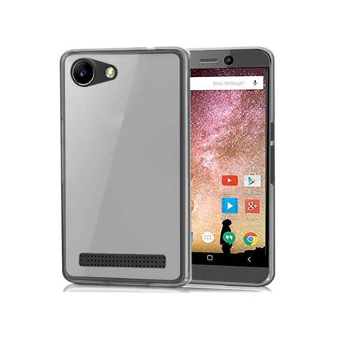 Coque Gel TPU Archos 40 Power Semi Transparente Housse Pochette