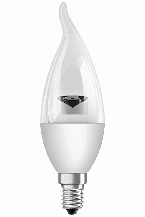 Osram LED Lampe Kerzenform E14 3 8 W 250 lm Warmweiß Klar EEK A