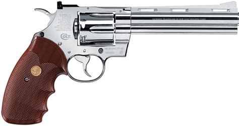 Umarex Colt Python 357 Magnum Chrome Co2 Bb Revolver Table Top Review