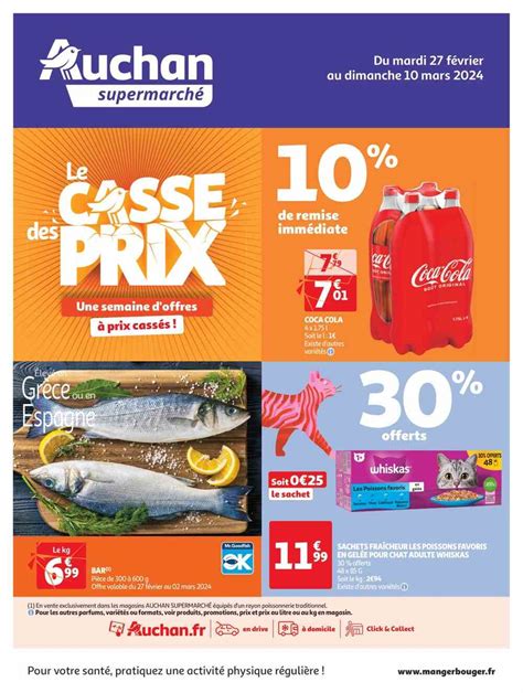 Catalogue Auchan Supermarché du 27 février au 10 mars 2024