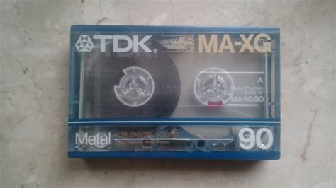 TDK MA XG 90 METAL TYPE IV Compact Cassette BRAND NEW EBay