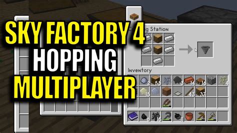 Multiplayer Minecraft Sky Factory 4 Modpack Ep 5 Hopping Bonsai YouTube