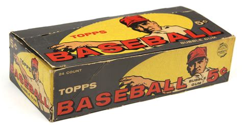 Lot Detail - 1959 Topps Unopened Baseball Card Empty Box (VG/EX)