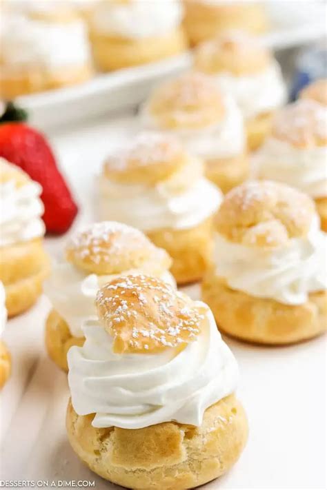 Cream Puffs Recipe Desserts On A Dime