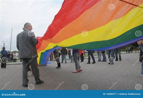 Lithuania Gay Pride March Editorial Photography Image Of Pride 14206977