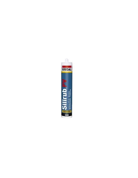 Mastic Silicone Universel Silirub N05 300 Ml Gris Anthracite